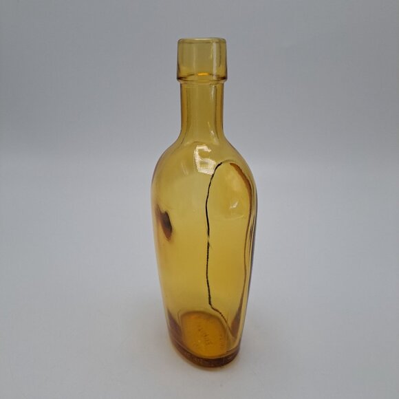 Wheaton NJ Reproduction Amber Glass Bottle Collectible - Picture 7 of 12